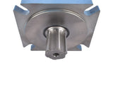 Cycloid Hydraulic Motor HMK-400 Fits for AGT ECSSCT72 Trencher Skid Steer Blue 57918374