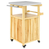 Outdoor Bar Cart Grill Table 01747116