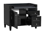 30'' Bathroom Vanity without Top Sink, Modern Bathroom Storage Cabinet with 2s and a Tip-out N710P250685B