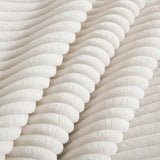 Corduroy Fabric Ottomans Footrest to Combine with 2 Seater Sofa, 3 Seater Sofa and 4 Seater Sofa, W714P183858