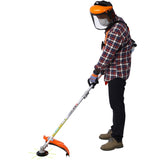 10 in 1 Multi-Functional Trimming Tool, 33CC 2-Cycle Garden Tool System with Gas Pole Saw, Hedge W46558448