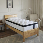 ZUN （Twin）12 inch sponge bamboo fiber fabric high-quality mattress,Individual Pocket Spring+ 50485717