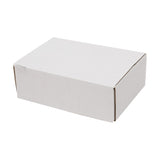 50 Corrugated Paper Boxes 6x4x2 " White Outside and Yellow Inside 73774264