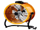 US Standard MLD-400 Barrel Fan 110V 192W 16inch Floor Barrel Fan Mobile Fan with Handle Copper Motor 88372561
