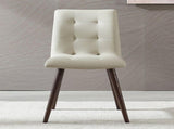 Dining Chairs Set of 2PCS/CTN Kitchen Mid Century Modern Chairs with Wood Legs and PU Leather W5630P456169