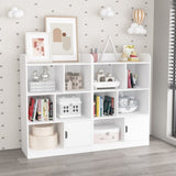 ZUN Kids Bookcase, Bookshelf with 6 Compartments, Freestanding Shelves and Cube Organizer, for Bedroom W808P171979