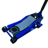 ZUN 3 Ton Heavy Duty Hydraulic Floor Jack for Truck Trailer Car Steel Blue 47225465