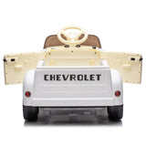 ZUN 12V Kids Ride On truck car w/parents control, Licensed Chevrolet 3100 pickup,electric car for W1396P147020