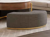 Modern Lift-Top Round Coffee Table with Hidden Storage, Walnut Veneer & Sintered Stone Top,3 W3136P305600