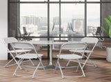 10pcs Injection Molding Classic Garden Plastic Folding Chair White 45469447