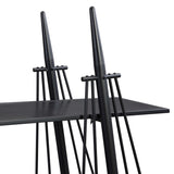 Sailboat-Inspired Bookshelf, 70.87 inch Industrial 4-Tier Open Storage Shelf with Drawer, Wooden & W2317P253500