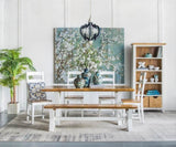 Wood Chandelier 6 - Light Farmhouse Pendant Lighting Natural Wood Hanging Light Fixture for Kitchen W2078137030