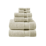 ZUN 1000gsm 100% Cotton 6 Piece Towel Set B03599345