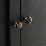 74.5'' Tall Display Cabinet with Glass Doors, Modern Style China Cabinet, Curio Cabinet for N845P296678B