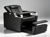 PVC Electric Reclining Black Pedicure Chair 09873135