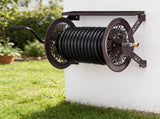 3/4 INCHx173FT Iron Garden Wall Mount Garden Hose Reel 01417155
