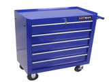 5 Drawer Tool Chest, Tool Storage Cabinet for Garage Storage with 4 Wheels and Locking System, BLUE W1102107323