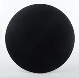 47.2INCH TULIP ROUND DINING TABLE,OFFICE TABLE,COFFEE TABLE,120X120X74CM,BLACK W234P281546