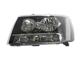 FOR 07-14 CHEVY TAHOE SUBURBAN BLACK HOUSING CLEAR CORNER HEADLIGHT HEAD LAMPS 62739026