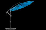 14.8 Ft Double Sided Outdoor Umbrella Rectangular Large with Crank W640P234552