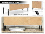 Elegant 2-Door Cupboard Cabinet, Suitable for Kitchen/Dining Room/Entryway, Easy to Organize-White 64763320