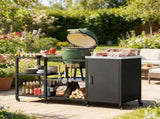 Outdoor Bar Cart Grill Table 15409351