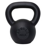 ZUN 30LBS Solid Cast Iron Kettlebells Ideal for Strength Training, Building Muscles 42078031