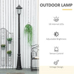 ZUN Outdoor Lamp /Street Light /Solar Powered Lamp -AS （Prohibited by WalMart） 89543980