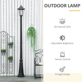 ZUN Outdoor Lamp /Street Light /Solar Powered Lamp -AS （Prohibited by WalMart） 89543980