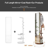 Full-body mirror, solid wood rubber wood glass, 19.6*68.8in Large mirror W2987P225479