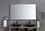 ZUN 60x 36Inch LED Mirror Bathroom Vanity Mirror with Back Light, Wall Mount Anti-Fog Memory Large W127253475