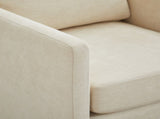 30.7"W Square Upholstered Swivel Accent Chair and Comfy Accent Single Sofa 360 Degree Club W3188P280020