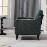 Accent Comfy Chenille Chair w/USB charging port,Mid,Soft,High-support Rebound Sponge,Ergonomic W2715P312490