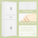 Bathroom Storage Cabinet with Multi-Functional Storage Space, Drawer with Slide Rails, Adjustable N759P241667K