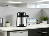 1.1 Gal 750W Countertop Water Distiller, 0.3 Gal/H with Temp Display & 0-99H Timer, Includes Glass 37222569