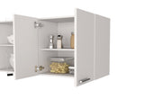 Wall cabinet 24" H, four Doors, with internal Shelves and internal plate and glass organizer, B097133120