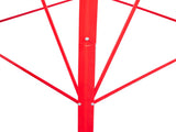 8FT Weather Resistant Yard Garden Windmill Red 78296922