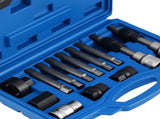 13pc Alternator Pulley Service Kit Free Wheel Socket Pulley Removal Tool Set 62346331