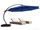 Cantilever Patio Umbrella 12ft Offset Cantilever Patio Umbrella With Base Included Large Round 59456561