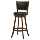 Chestnut and Black Swivel Stool B062P153505