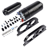 380LPH Universal Fuel Pump Bracket Kit & Filter AN8 Replacement for 0580254044 50-1005 30087980