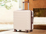 28 Inch ABS Hard Shell Large Travel Checked Luggage - Scratch Resistant Surface Four W2787P437258
