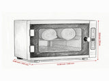 12L Nail Tool Cleaning Machine with Timer & Tempered Glass Door, 185nm Wavelength, for Salons & Labs 51962081