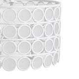 4-Light Glass Drum Shade Chandelier B03595696