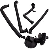 PCV Crankcase Vent Valve & Breather Oil Separator Hose Kit for BMW E46 X3 E60 E39 E38 Z3 320i 325i 77430797