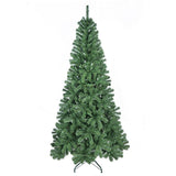 7FT Christmas Tree 774 PVC Tips Hinged Structure Artificial Plant Metal Stand Green Holiday Tree for 85700227