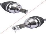 4PCS Axle Set for Can-Am Maverick X3 Turbo R RR XRS XMR XRC 72" 705402048 705502362 12958841
