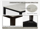 Dinings Only, Wooden Dinings Set of 4, Kitchen with Padded Seat, Upholstered Side W1998P375155