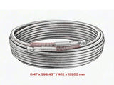 4350 PSI High Pressure Airless Paint Sprayer Hose, 50ft 1/4 in Universal Flexible Hose 63432843