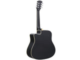 41" Acoustic Guitar for Beginners Adults, Dreadnought Cutaway Basswood Folk Guitar with Gig Bag & 15396249